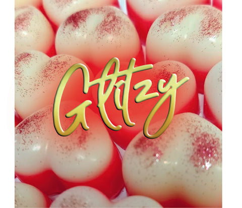 Raspberry Ripple Small Hearts 30g Wax Melts
